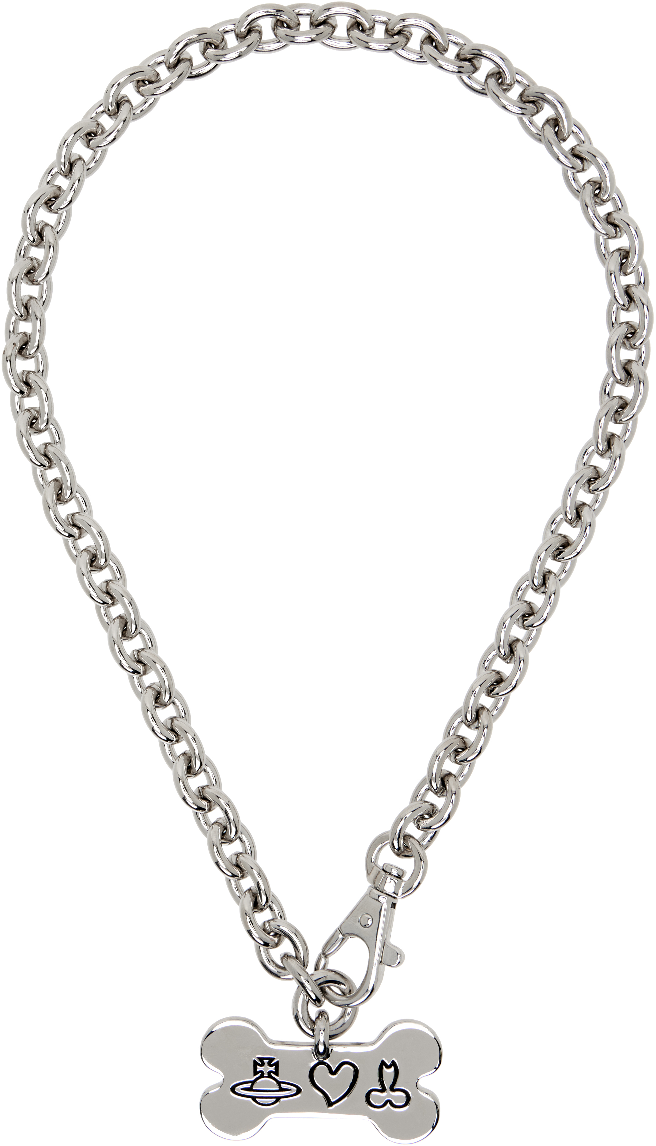 Dog Tag Necklace by Vivienne Westwood on Sale