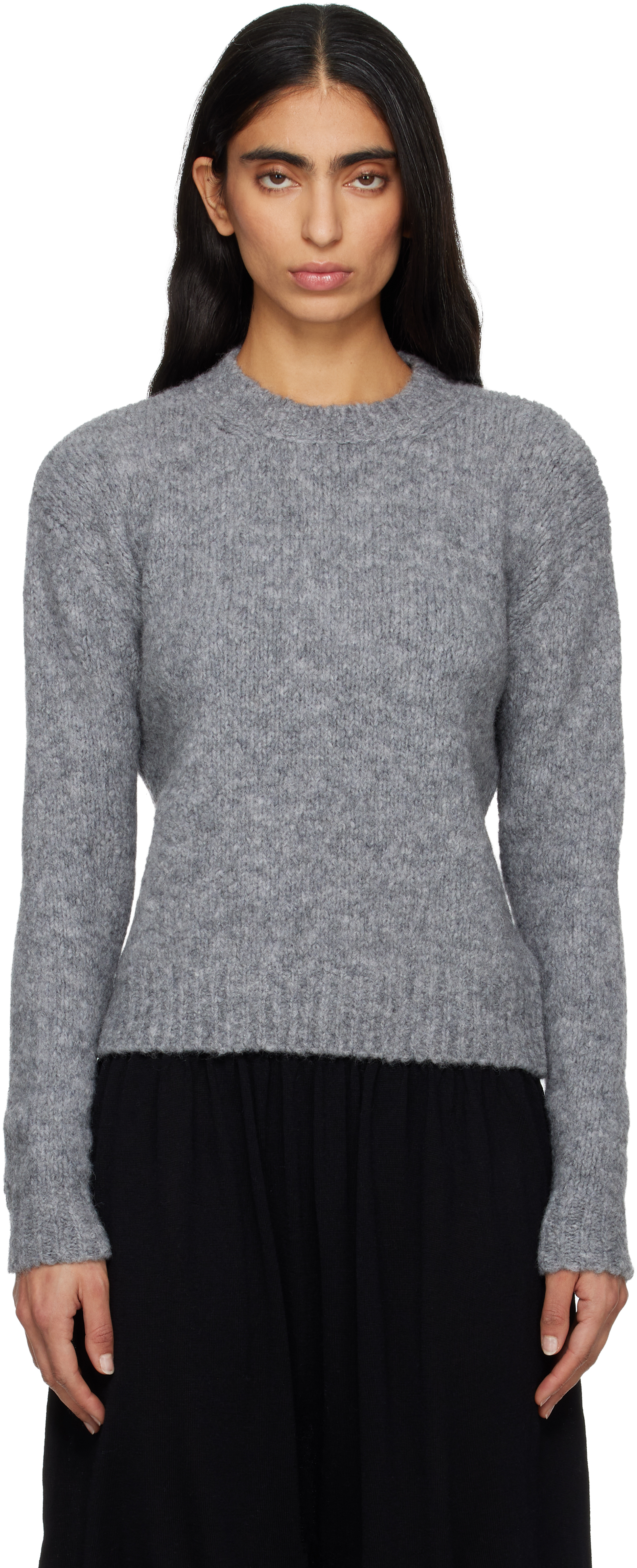 Paloma Wool: Gray Clock Sweater | SSENSE