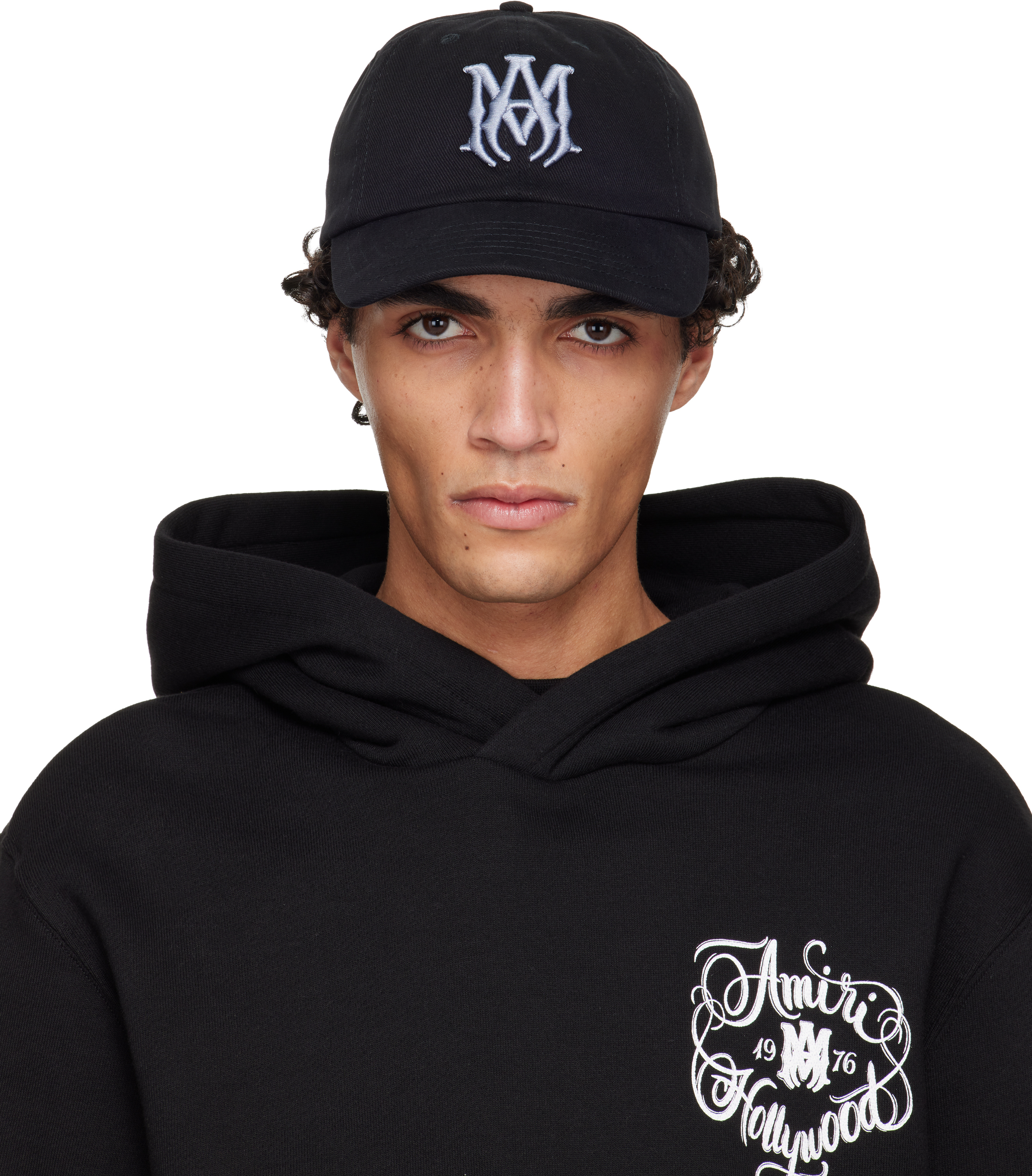 AMIRI ブラック トラッカーキャップ 節約 AMIRI アミリ MA TRUCKER CAP