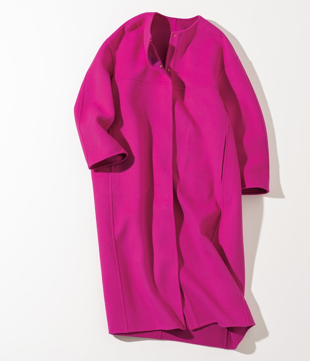 大草直子さんが見つけたのは、ドゥロワーの心躍る美しいコート