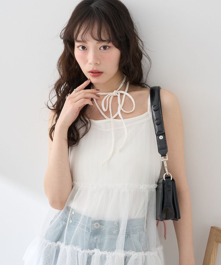 コード付きキャミソール/earth music&ecology（アース ミュージック