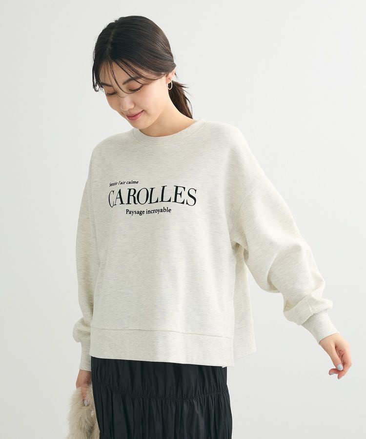 裏起毛フロッキーロゴプルオーバー/Green Parks（グリーン パークス