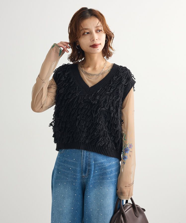 ループニットベスト/Green Parks（グリーン パークス）のベスト