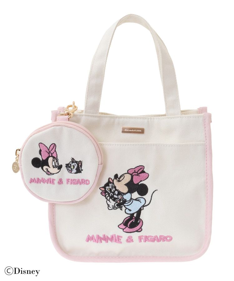 Minnie/Figaro/ポーチ付ショルダー/Maison de FLEUR（メゾン ド