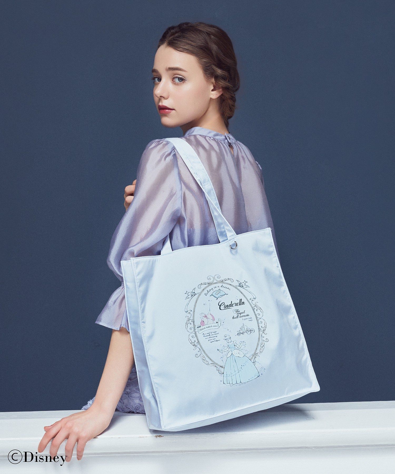 Cinderella/スクエアトート/Maison de FLEUR（メゾン ド フルール）の