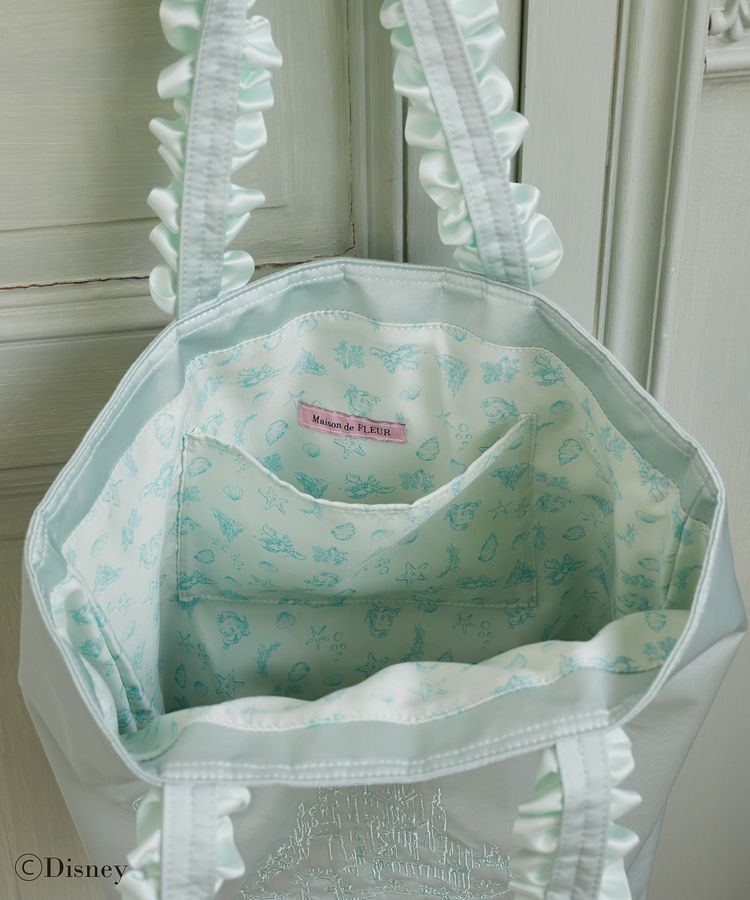 Ariel/フリルハンドルトート/Maison de FLEUR（メゾン ド フルール）の