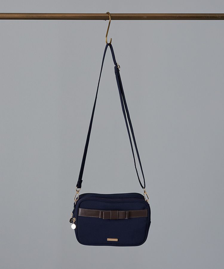 撥水加工2ルームミニショルダーバッグ/Maison de FLEUR（メゾン ド