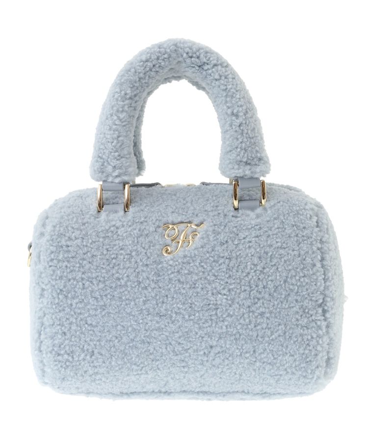 フェイクファーボストンバッグ/Maison de FLEUR（メゾン ド フルール