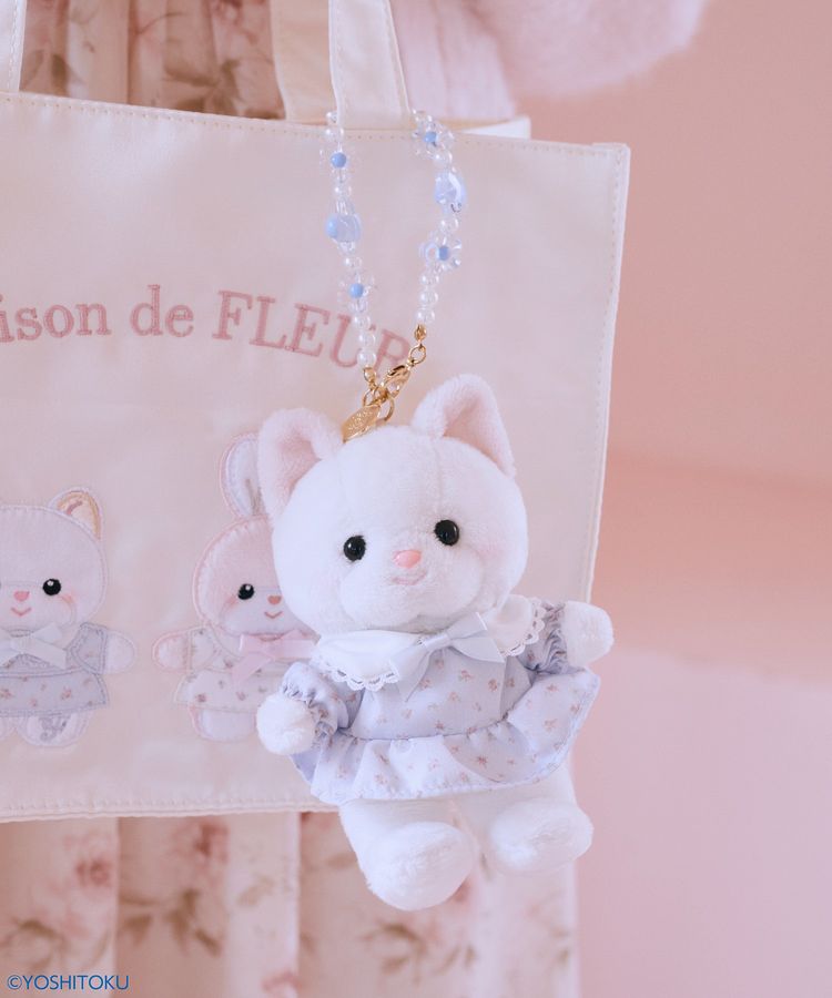 クリーミーねこチャーム/Maison de FLEUR（メゾン ド フルール）の