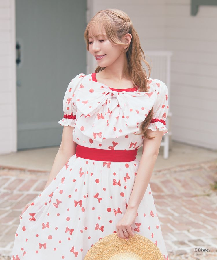 ミニー / 総柄リボンブラウス/Areeam（アリーム）のブラウス