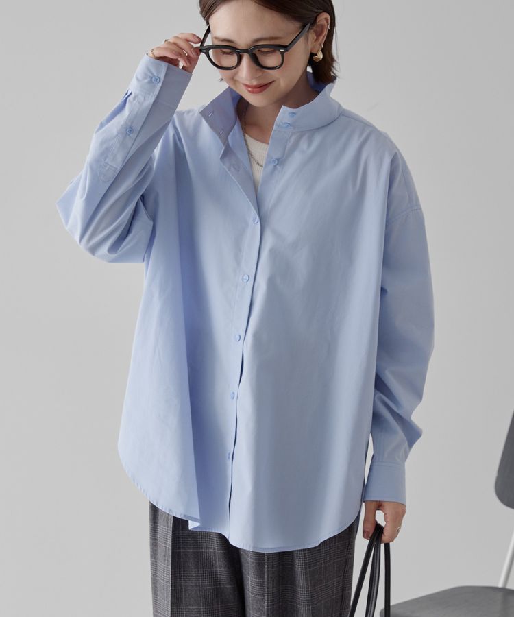 イージーケアハイネックシャツ/AMERICAN HOLIC（アメリカンホリック