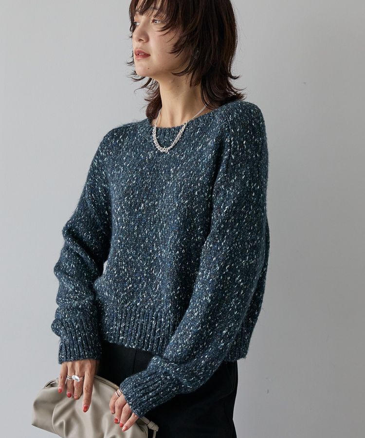 ラメmixネップニットプルオーバー/AMERICAN HOLIC（アメリカンホリック