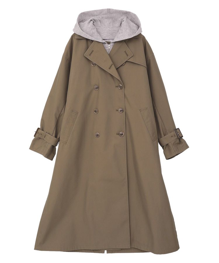 2WAYフード取り外しトレンチコート/CRAFT STANDARD BOUTIQUE（クラフト