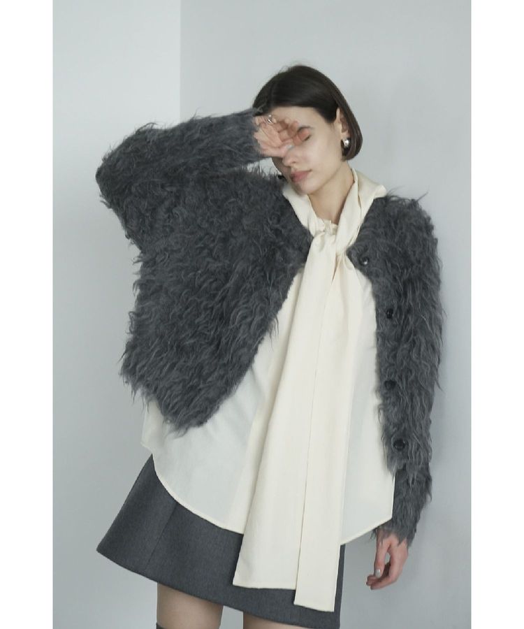 CLANE】SHAGGY SHORT KNIT CARDIGAN/GARAGE OF GOOD CLOTHING