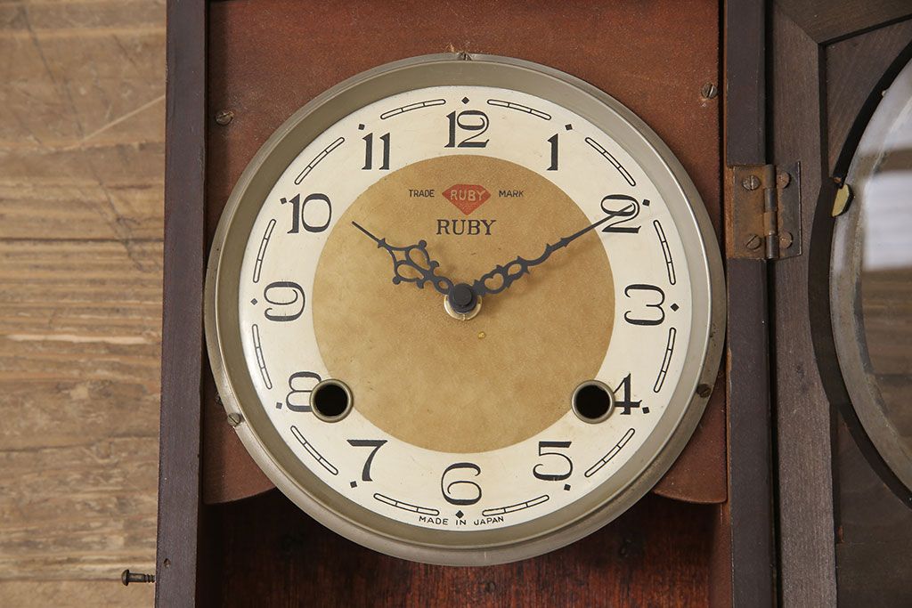 公式】アンティーク家具ラフジュ工房商品詳細ページ掛け時計をリペア