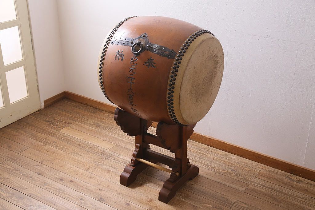公式】アンティーク家具ラフジュ工房商品詳細ページ和楽器 昭和15年