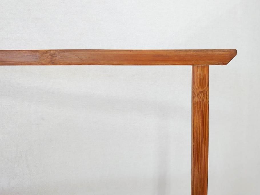 公式】アンティーク家具ラフジュ工房商品詳細ページ昭和初期 古民具 竹