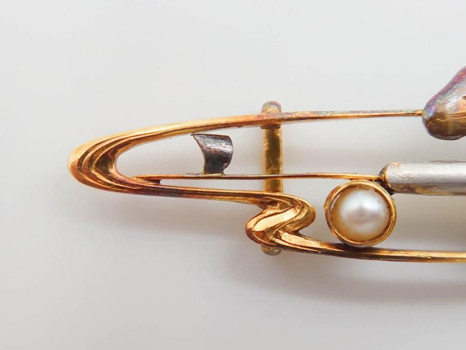 公式】アンティーク家具ラフジュ工房商品詳細ページ彫金 K18(18金