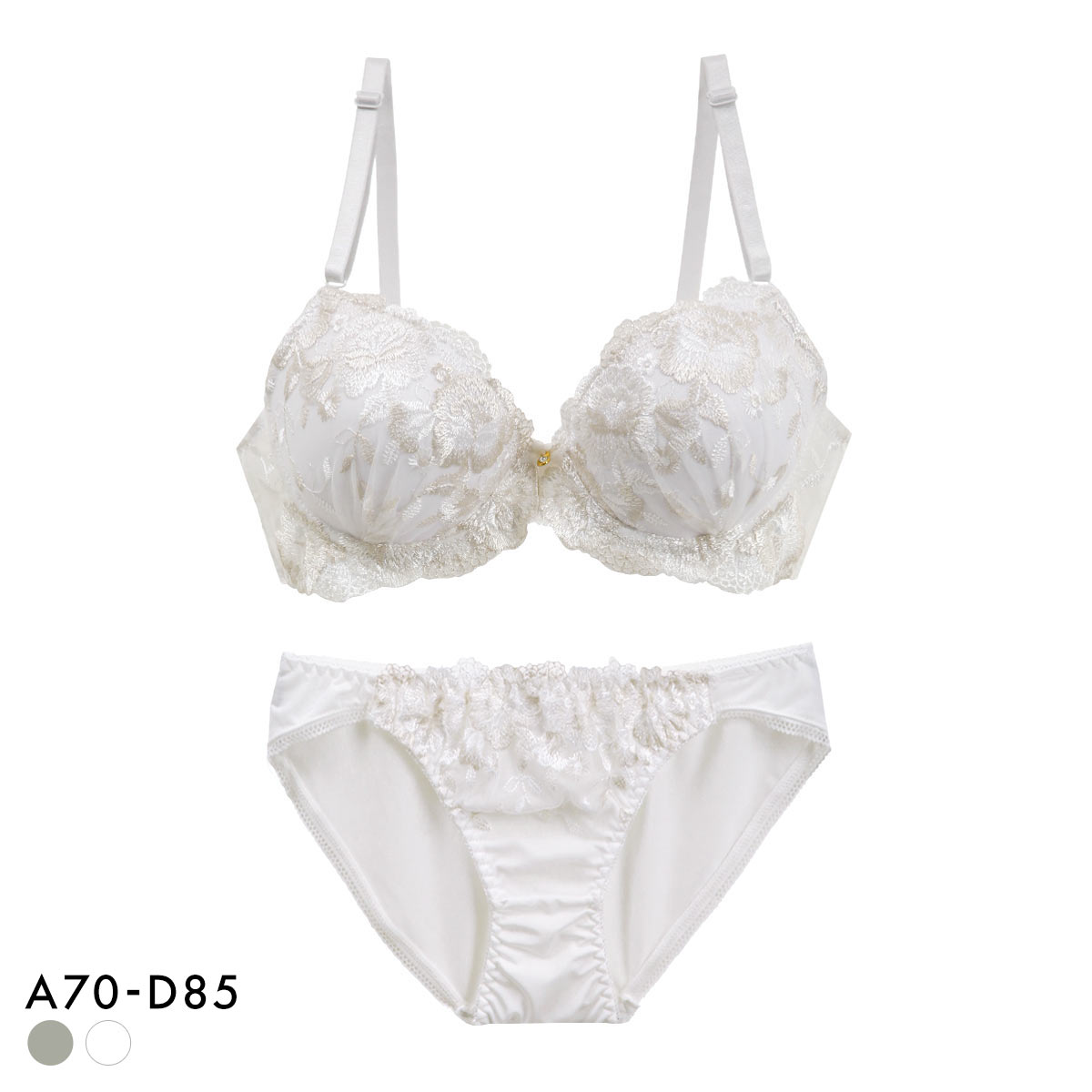 サンエイ ホワイトローズ ブラセット ABCD 脇肉 はみ肉すっきり 脇寄せ