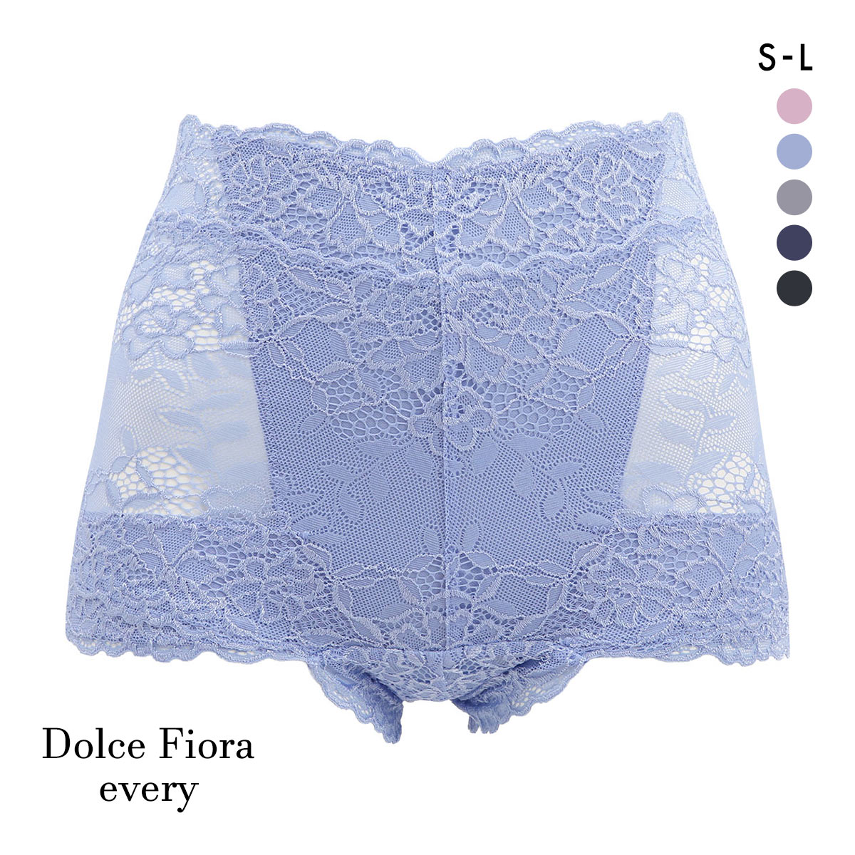 ドルチェフィオラエブリー 総レース ショートガードル S M L ショーツ