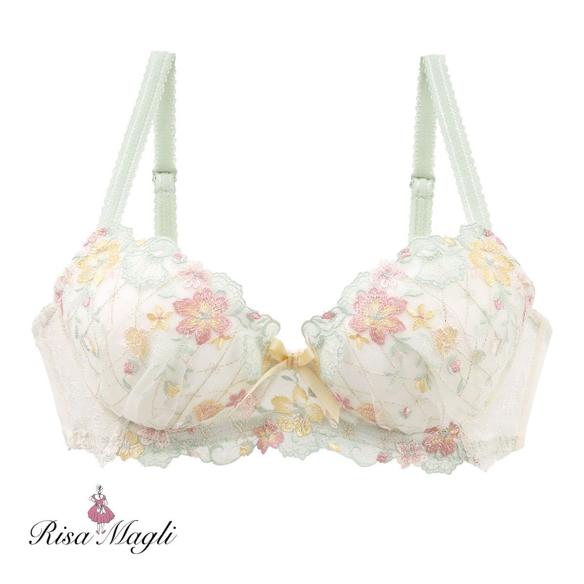 リサマリ Risa Magli ハーパー ブラジャー EF 谷間ブラ 大きいサイズ