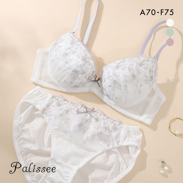 パリーゼ Palissee コフレフルール ブラジャー ショーツ セット ABCDEF