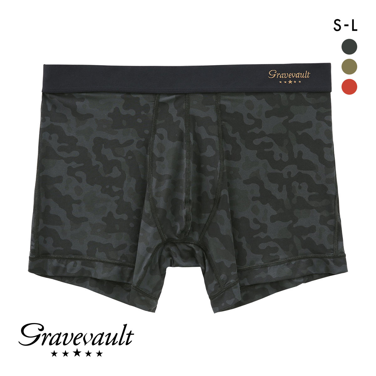 グレイブボールト Gravevault RIDOLE ショートボクサーパンツ SML