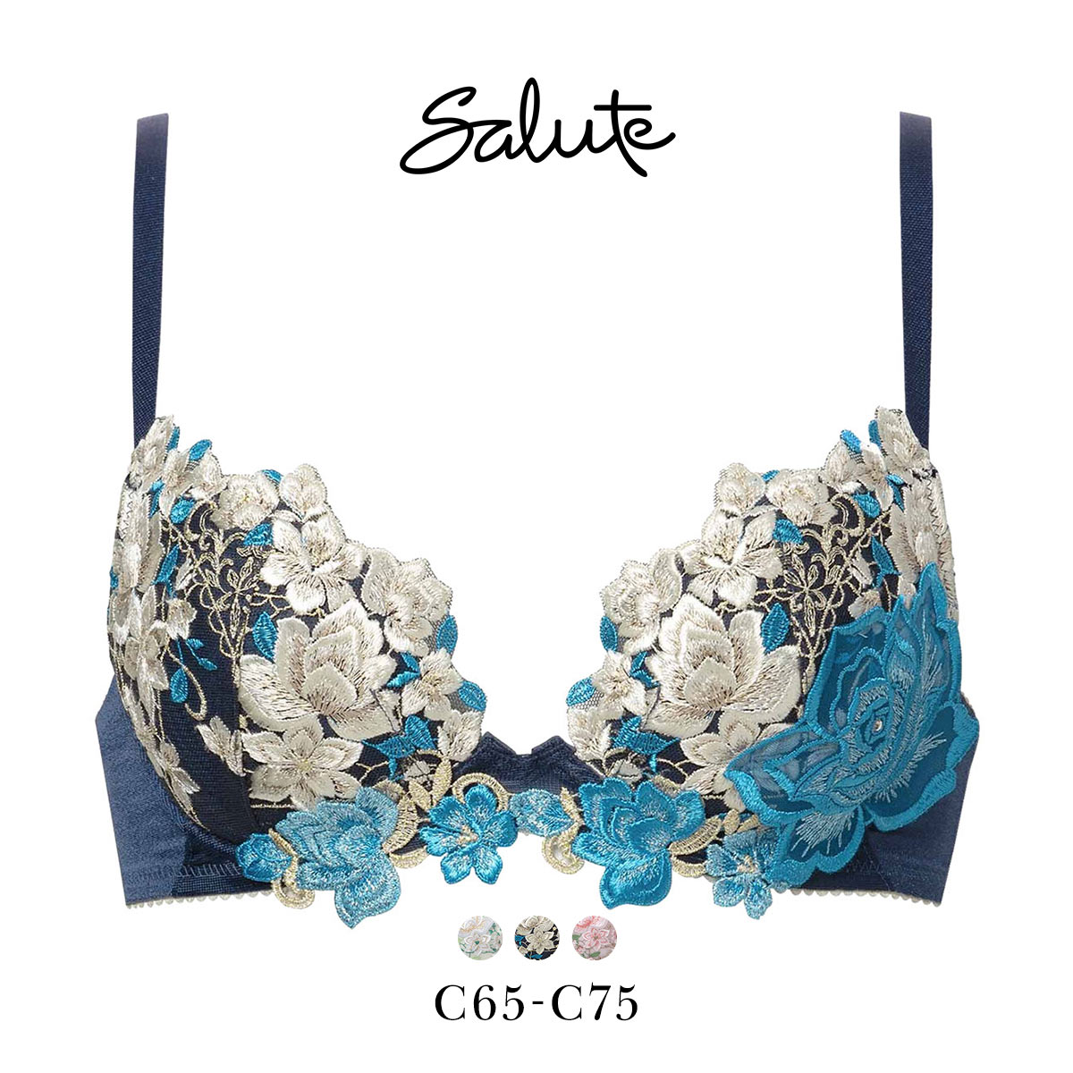 ワコール サルート 16グループ 16G フロントエックスプラス ブラジャー