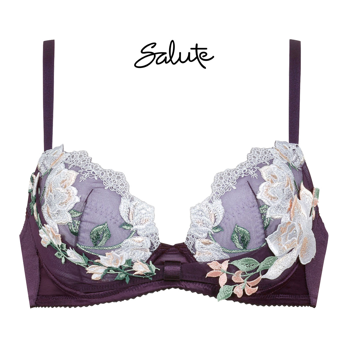 ワコール Wacoal サルート Salute 11G BTJ711 リボンブラ ブラジャー C