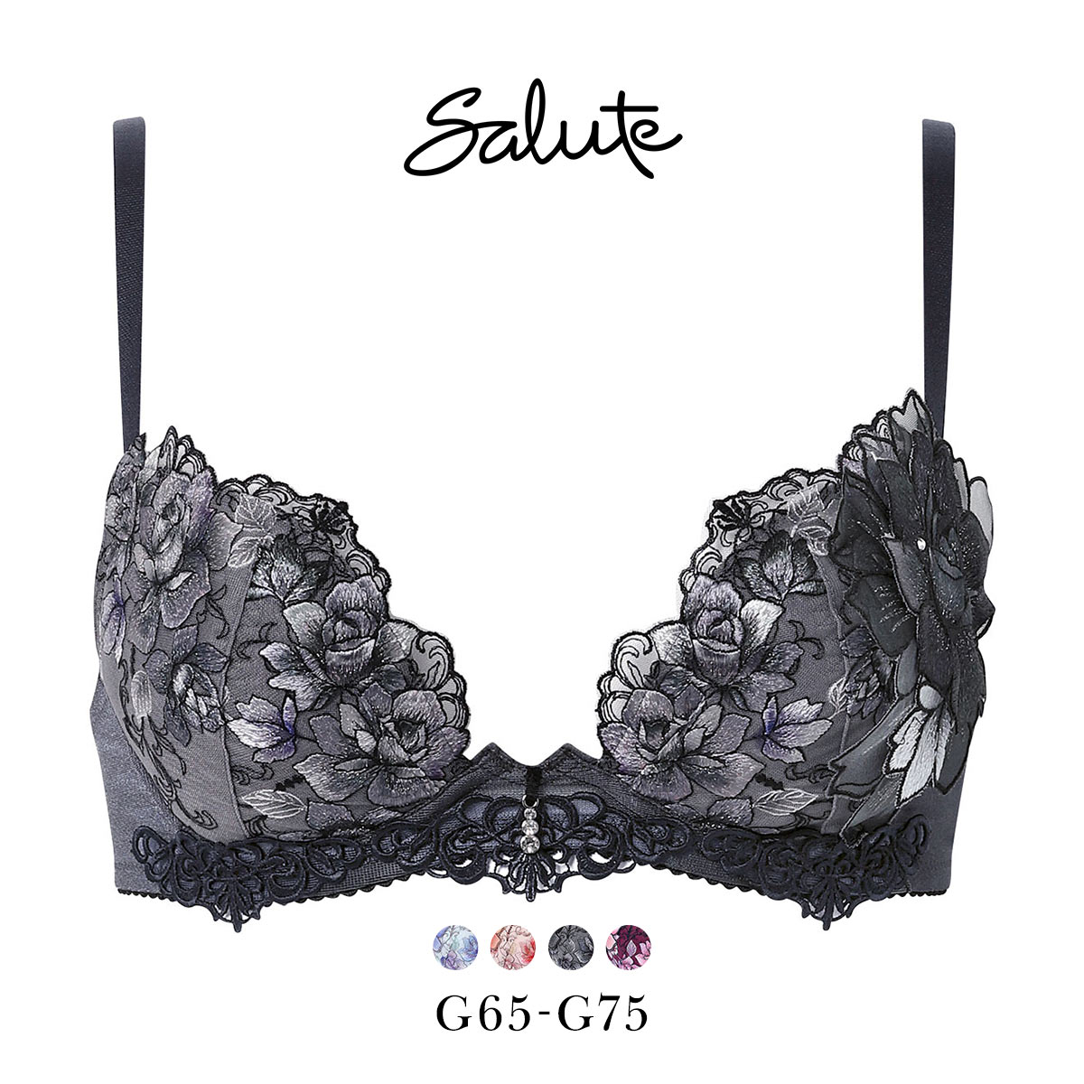 ワコール サルート 23グループ 23G フロントエックスプラス ブラジャー