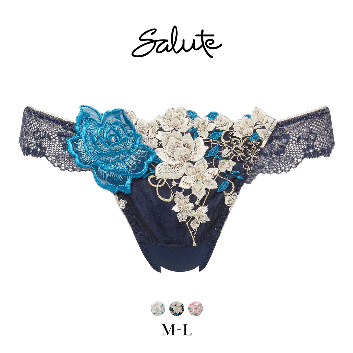 ワコール サルート 16グループ 16G Tバックショーツ ソング ML Wacoal