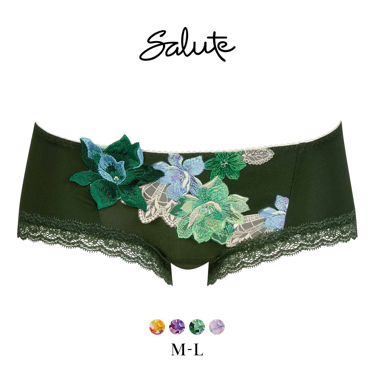 ワコール Wacoal サルート Salute 30G ボーイレングスショーツ ML 下着