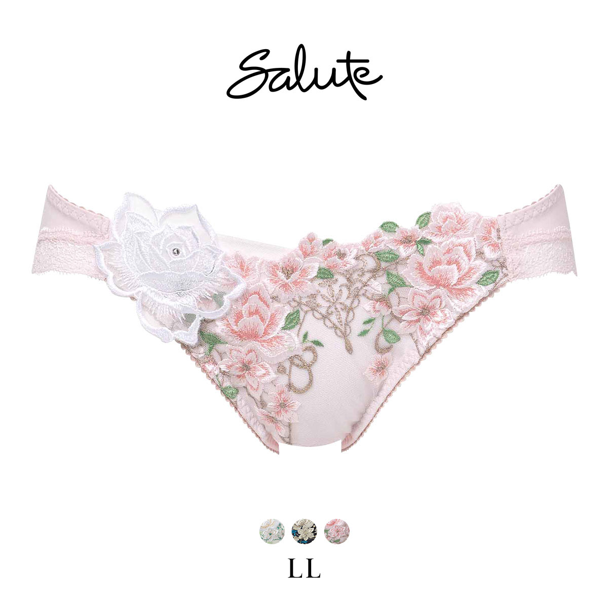 ワコール サルート 16グループ 16G ショーツ LL ハイレッグ 大きい