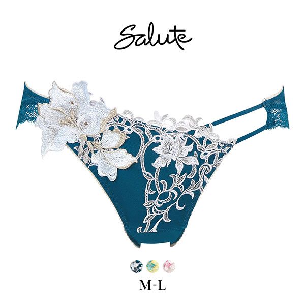 ワコール Wacoal サルート Salute 12G PTJ712 ショーツ ML ハイレッグ