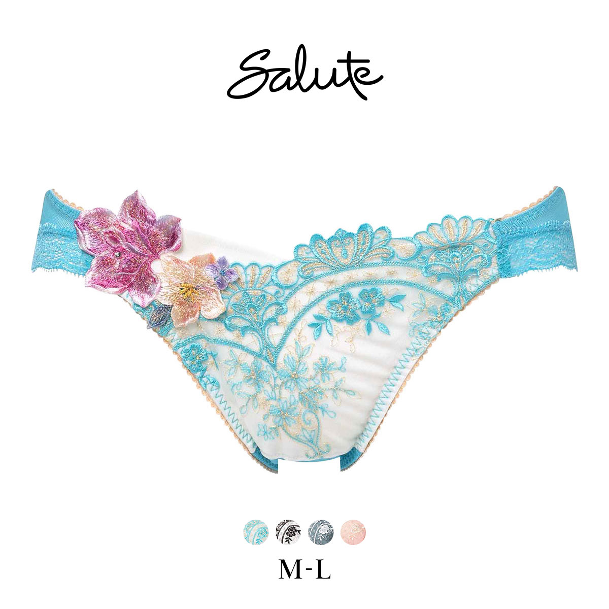 ワコール サルート 13グループ 13G ショーツ ML ハイレッグ Wacoal