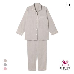 ワコール マタノアツコ フリース 長袖 パジャマ 上下セット ルーム