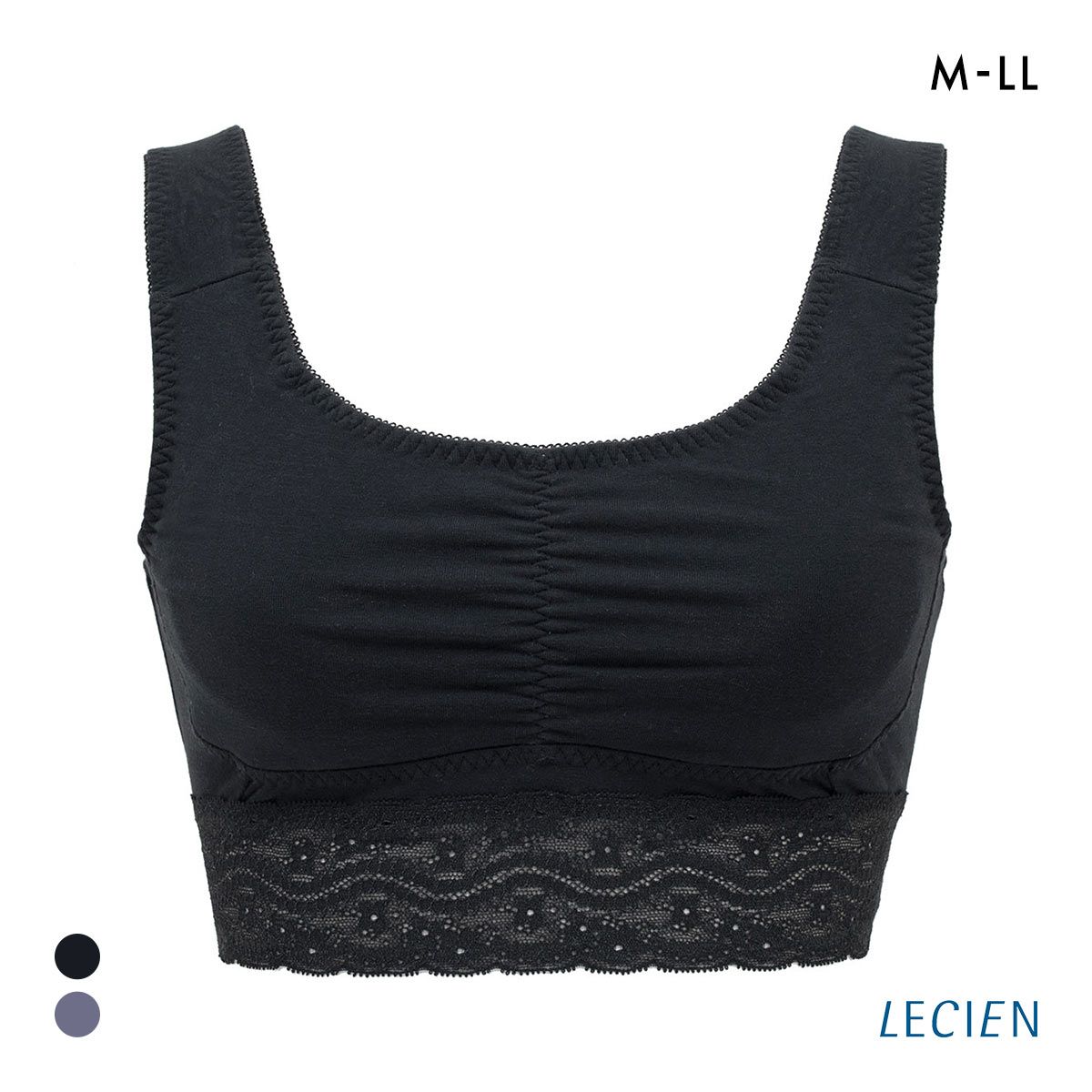 ルシアン LECIEN ナイトサポート ブラ 裏パイルタイプ 就寝用 ハーフ