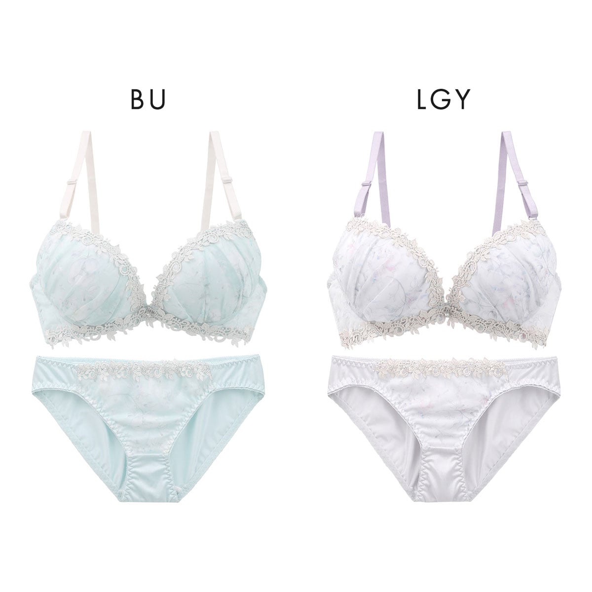 ピュアシェリ ミスティックボタニカル ブラセット ABCD ブラジャー