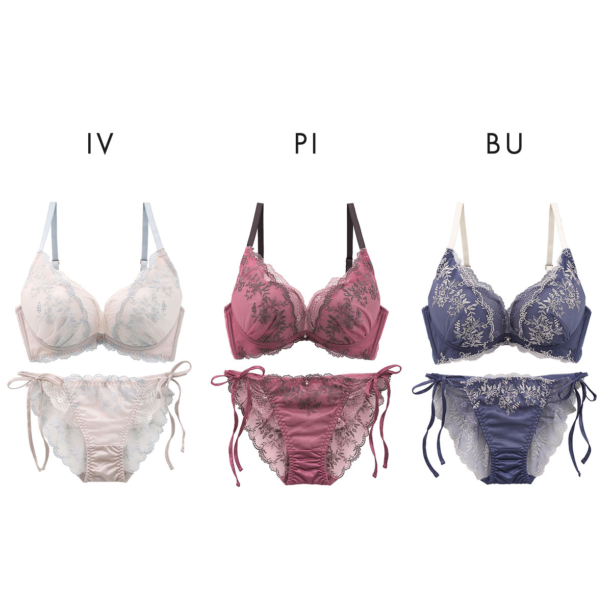 ココランジェ ミスティフローラ SHIROHATO別注 ブラジャー ショーツ