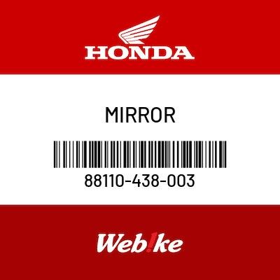 Webike | HONDA純正部品 ホンダ純正部品 ミラー，バツク 88110-438-003