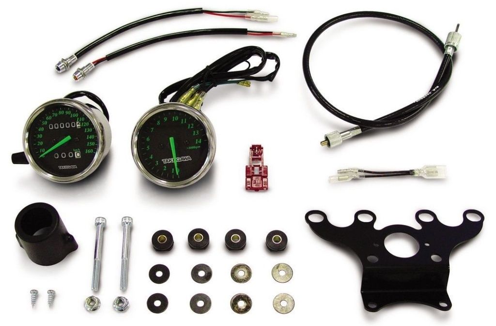Webike | SP武川 SPタケガワ スピードメーター＆タコメーターキット