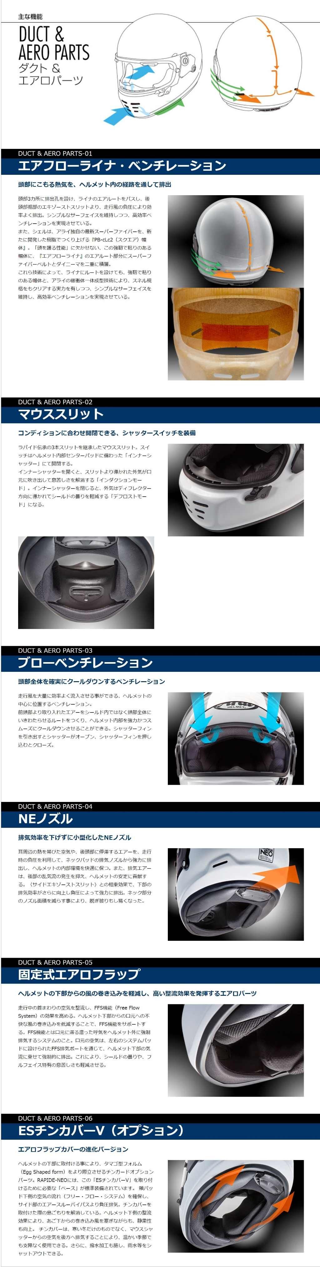 Webike | Arai アライ RAPIDE-NEO SAKATA［ラパイド ネオ サカタ