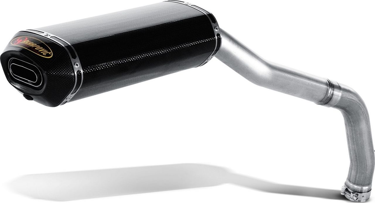 Webike | AKRAPOVIC アクラポビッチ e1仕様 スリップオンマフラー