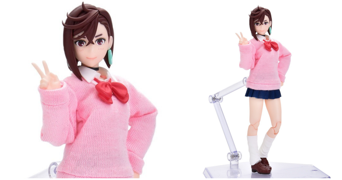 ダンダダン『figma モモ』可動フィギュア 彩色原型公開！ピンクの