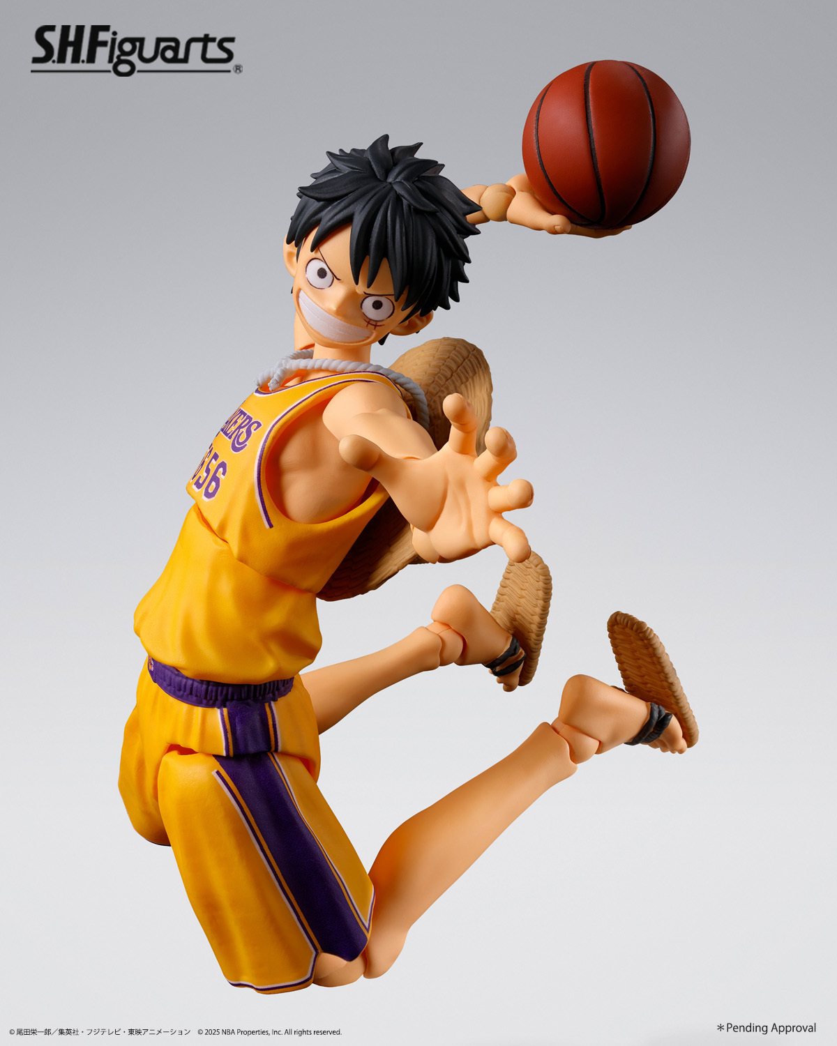 S.H.Figuarts『ONE PIECE』✕ NBA「モンキー・D・ルフィ ロサンゼルス