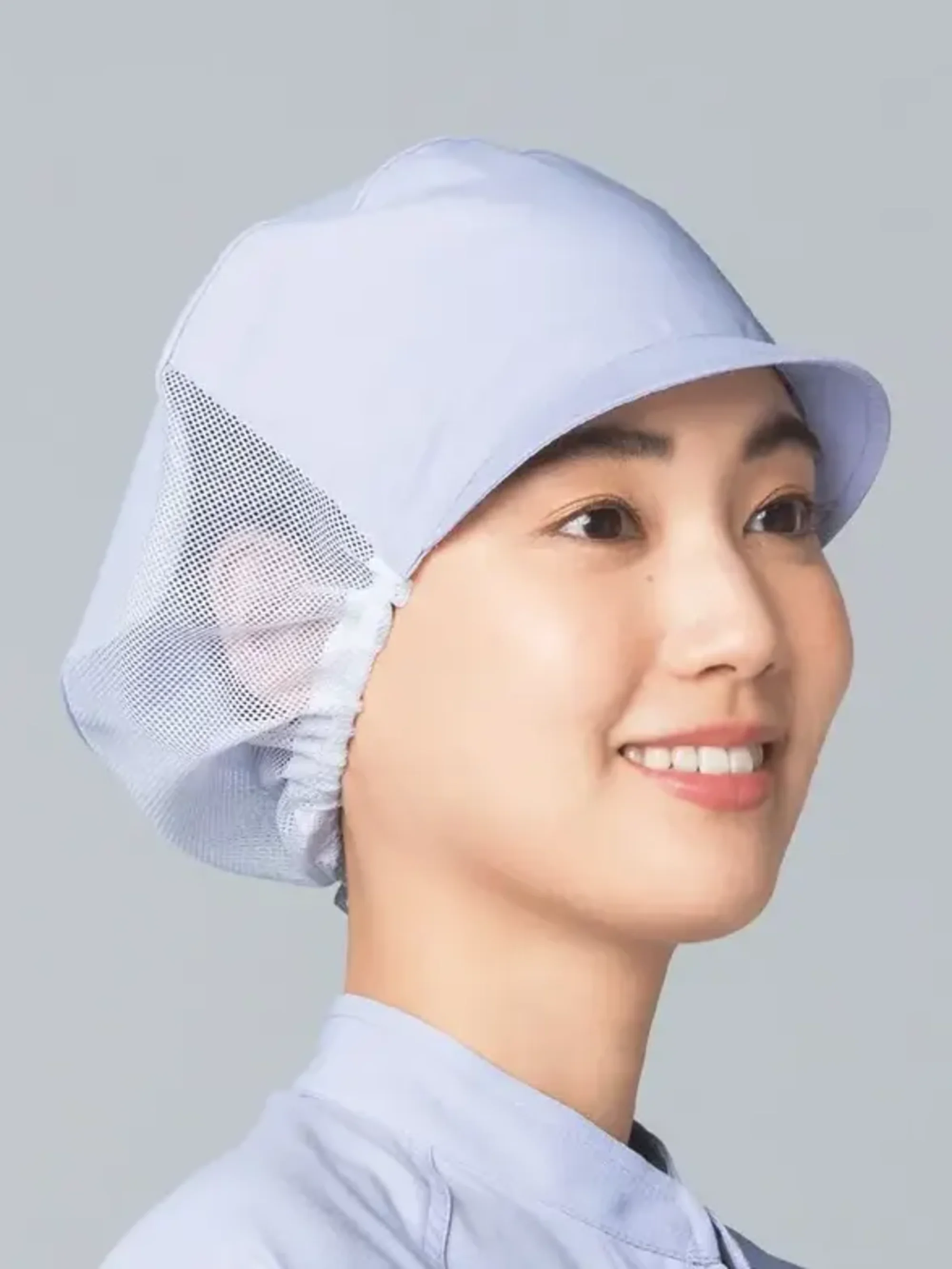 涼みドライ】キャスケット（ホワイト） サーヴォ SZ5001-W 食品工場用