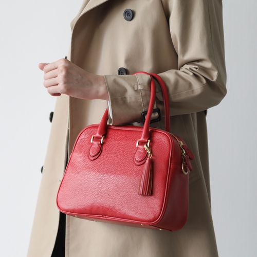 フェラーリ オフィシャル ノヴェルティ レザートレイ ボストンバッグ