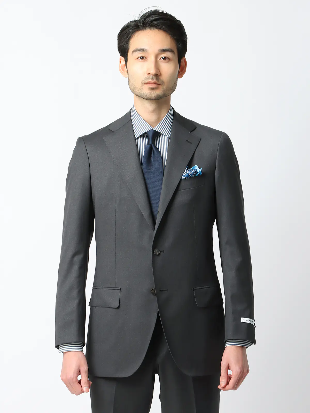 スーツ／3つボタン／Loro Piana 365／無地／TR24 | SUIT SQUARE