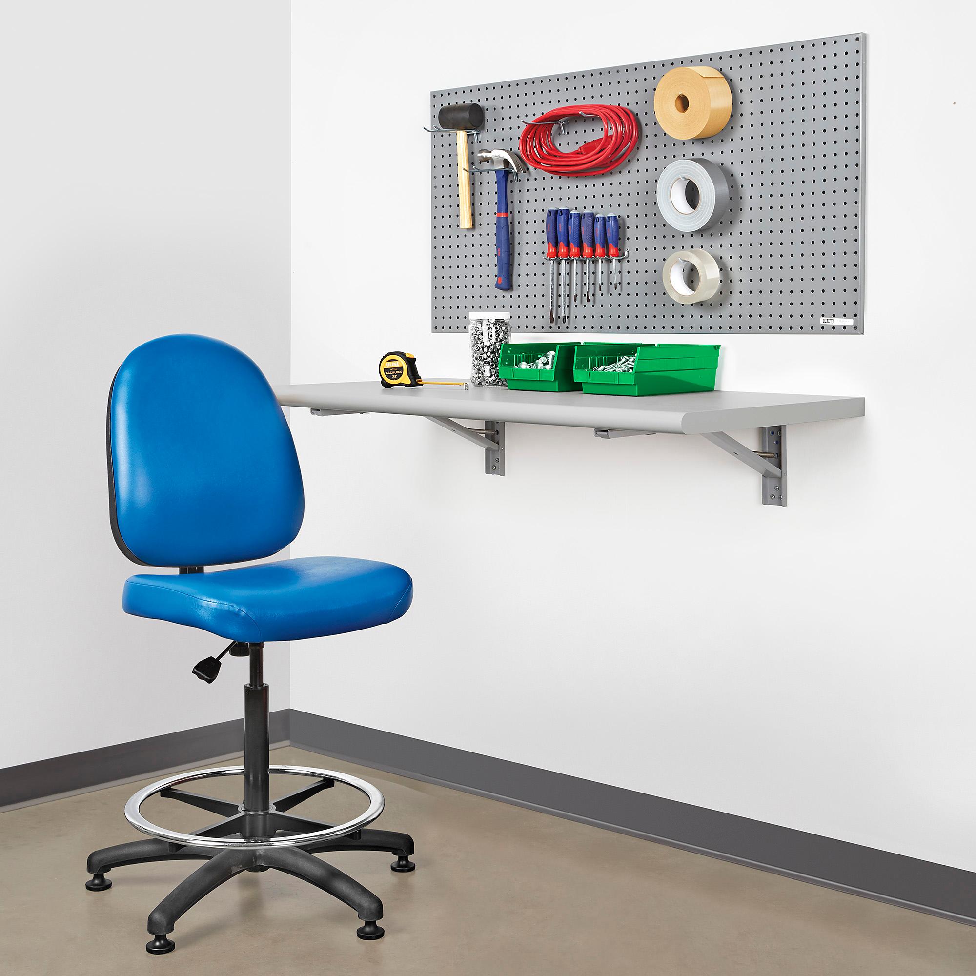 Folding Workbench with Rounded Edge - 48 x 24