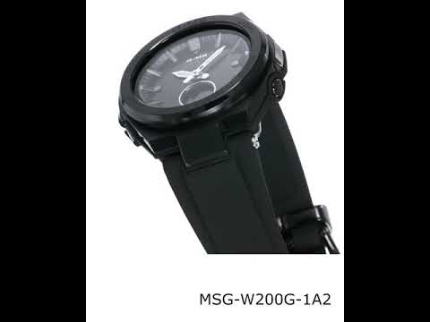 BABY-G G-MS（ジーミズ） MSG-W200G-1A2JF ブラック CASIO｜カシオ